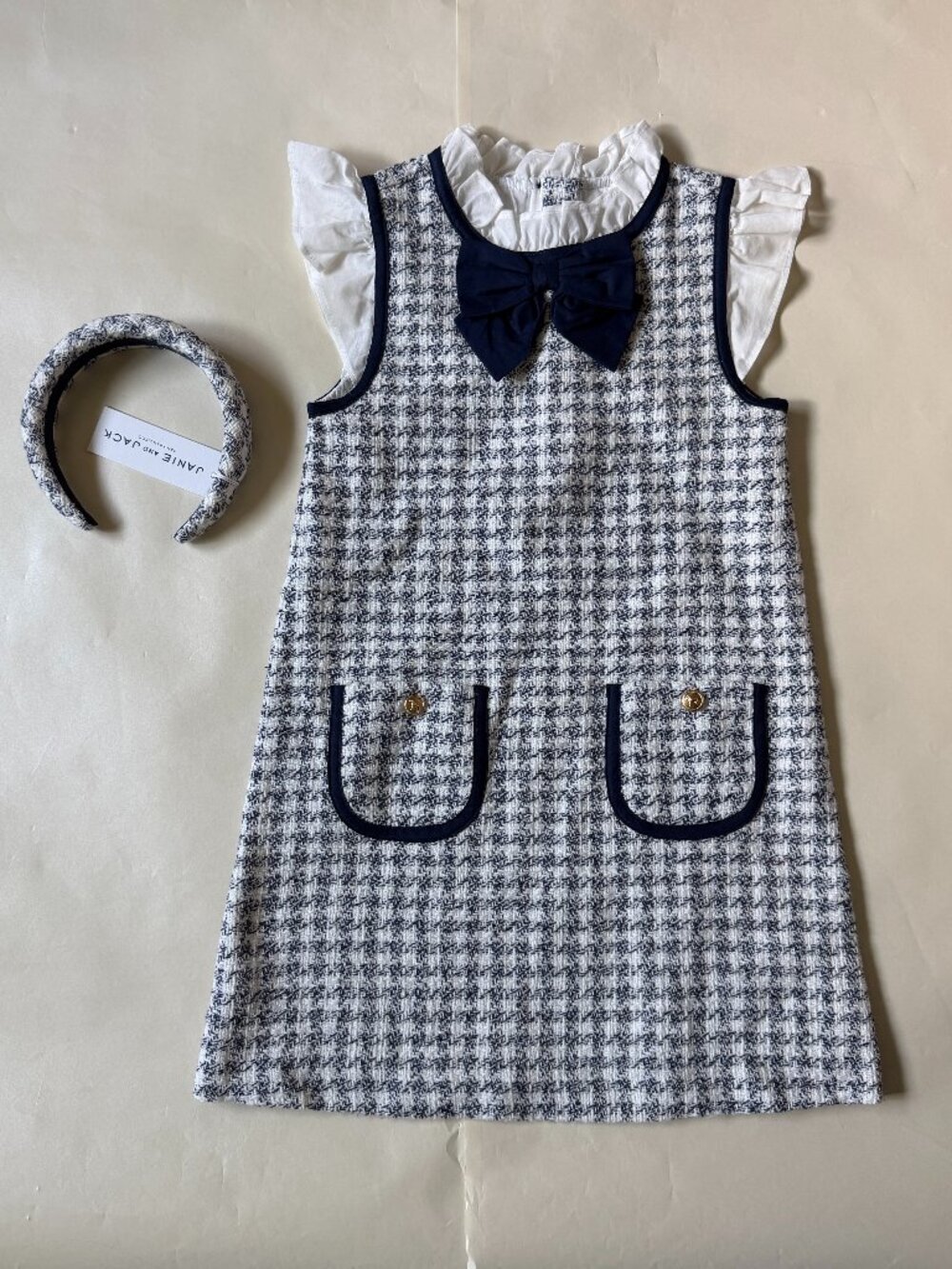 Janie and Jack dress and headband
